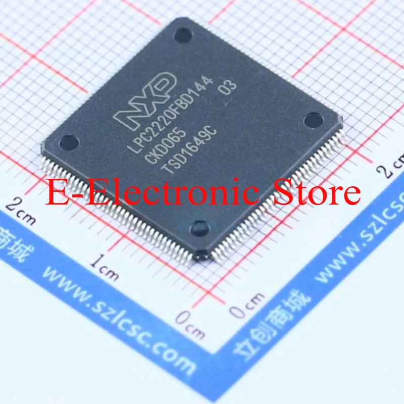 2PCS/LOT LTC2220 LTC2220CUP QFN LPC2220FBD144  TQFP144  ARM Microcontrollers with 10-bit ADC and External Memory Interface