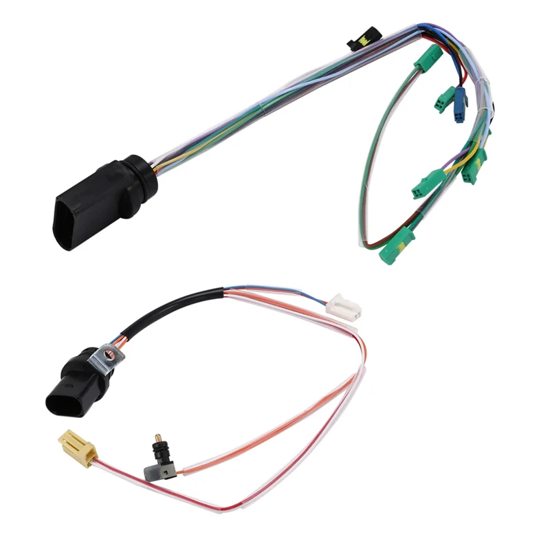 

2 шт. 09D927363G 09D927363F 09D 6 контактов 14 контактов 6 скоростей коробки передач внутренний жгут для Q7 VW Touareg