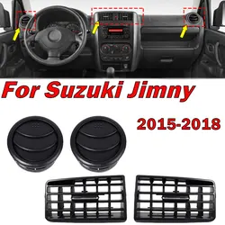 1 pz accessori interni per auto diffusore griglia di sfiato aria per Suzuki Jimny 2015-2018 cruscotto anteriore AC presa di sfiato aria condizionata