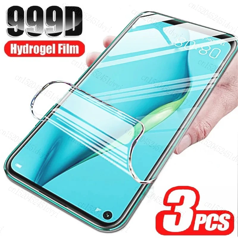 Гидрогелевая пленка для OPPO Reno 8 9 10 Pro Plus 8T, защитные пленки с полным покрытием для экрана OPPO Reno 9 A 7 Z 5 Lite 6 Pro 4, не стекло, 3 шт.