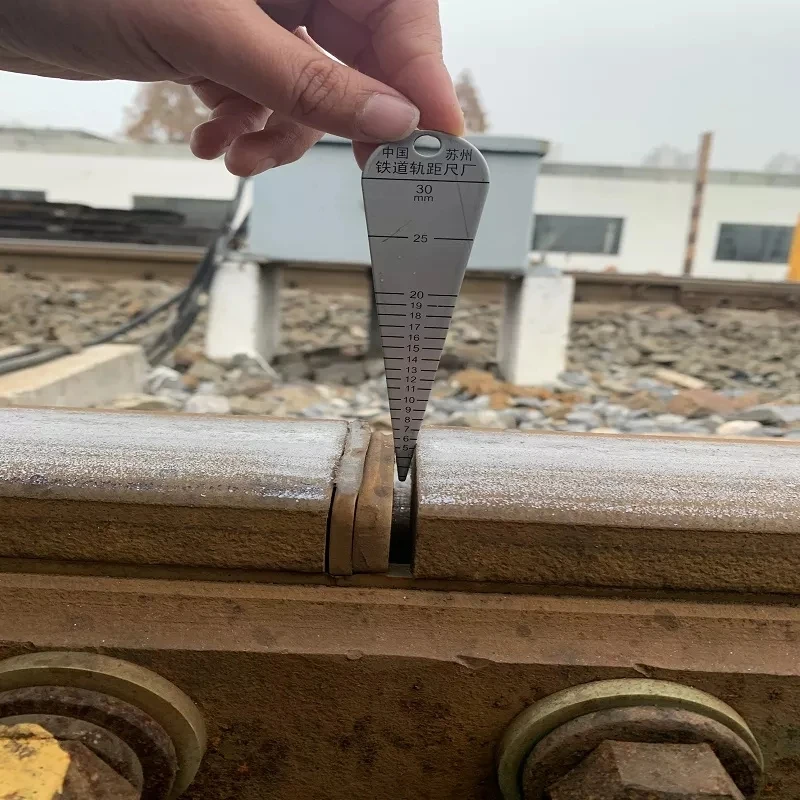 Lightweight Track Feeler Gauges Joint Gap Measuring Gauge