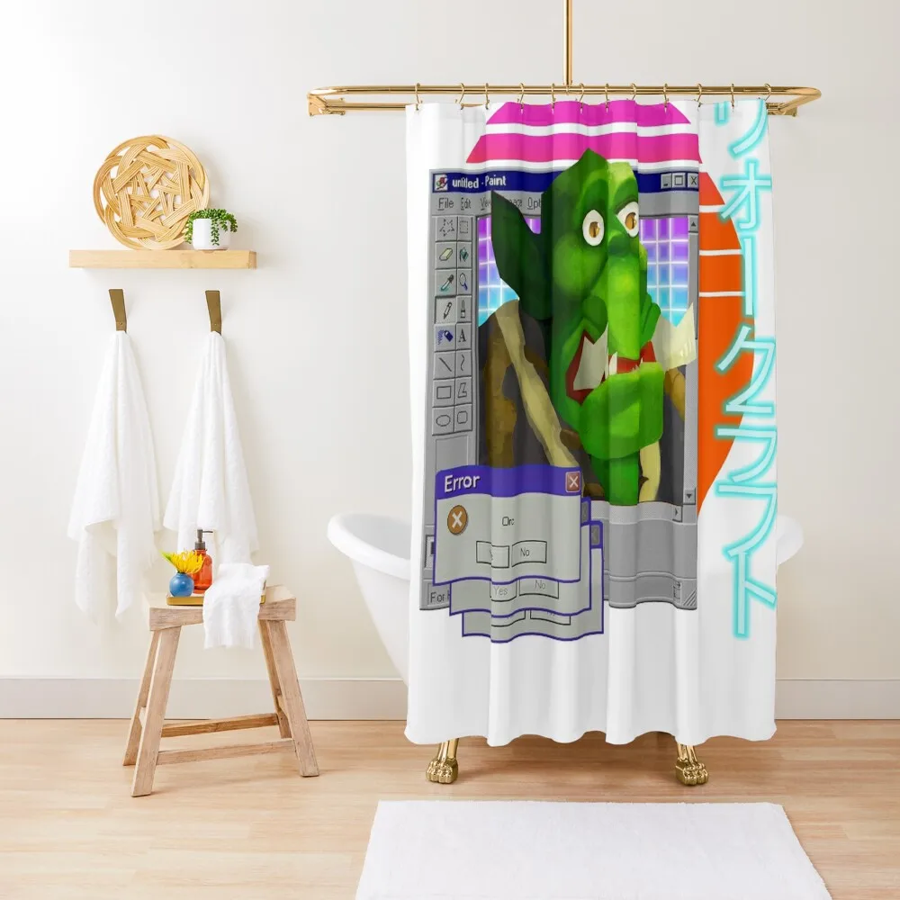 

WoW Orc Shower Curtain In The Bathroom Luxury Bathroom Shower Waterproof Curtain