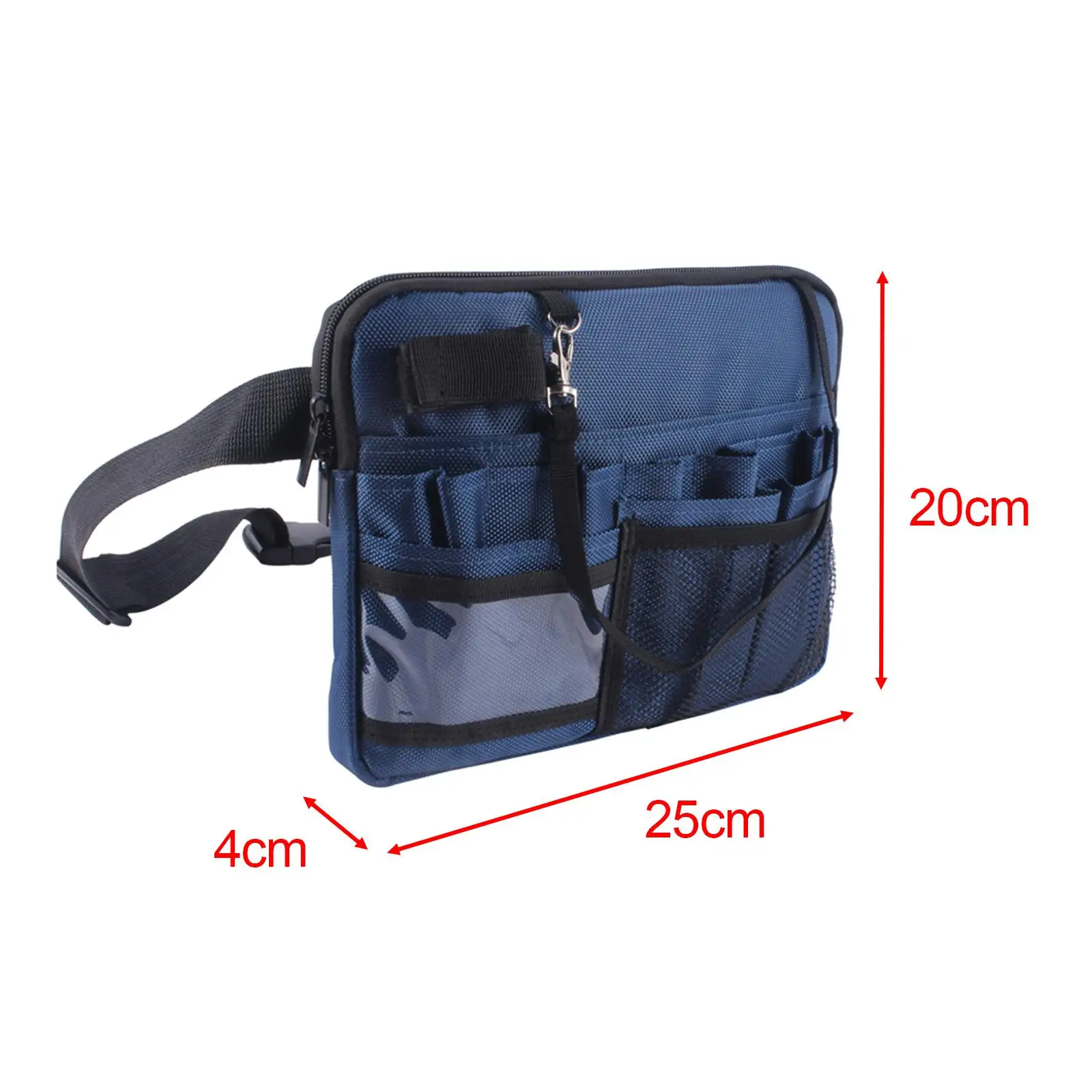 Nurse Fanny Pack Adjustable Strap Storage Lightweight Holder Tool Belt Bag for Tape Care Supplies Scissors Work Multi Tool Gear