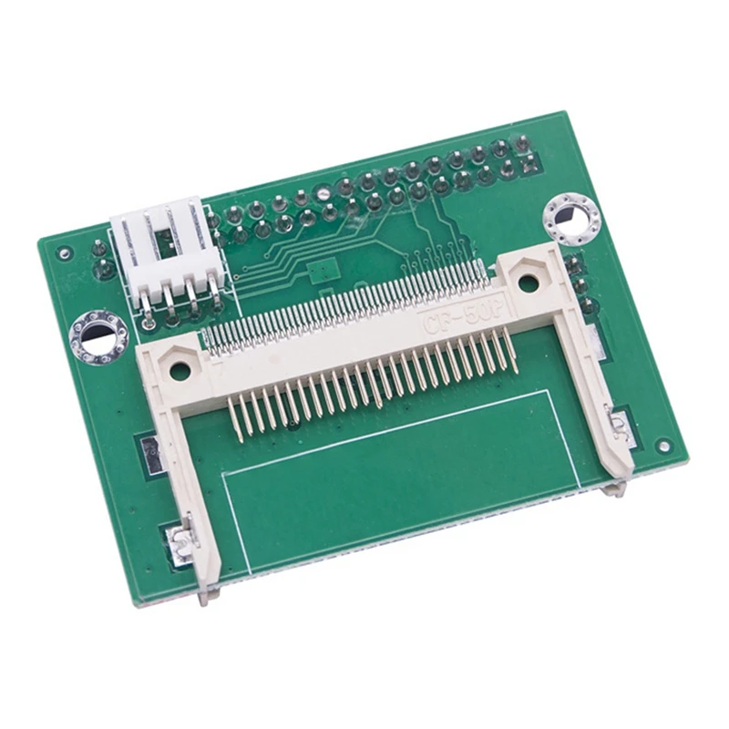 Kartu adaptor CF ganda untuk IDE kartu SSD Flash kompak untuk kartu adaptor HDD SSD Laptop 3.5 inci IDE