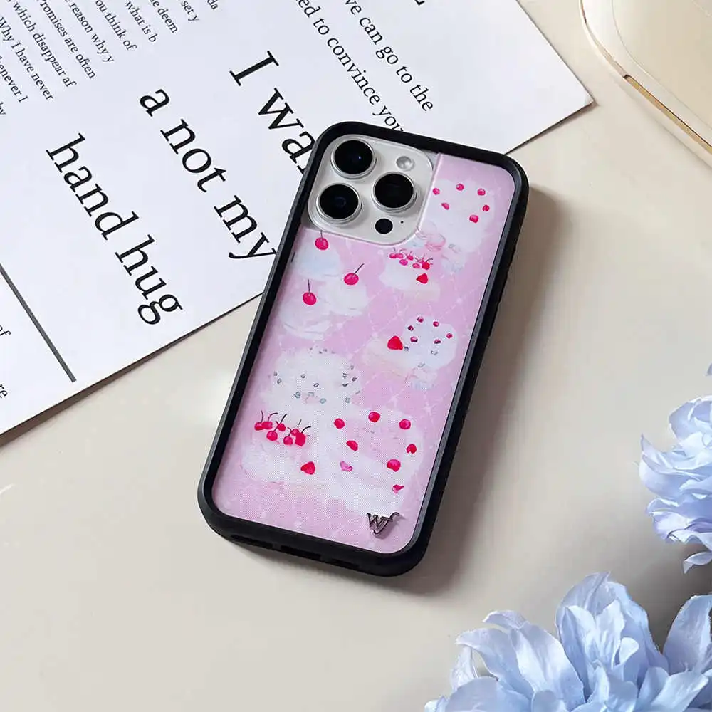 Wildflower 3D Angel baby Phone Case for iPhone 16 15 14 13 12 Pro Max Plus 16pro 15pro WF zoon girl Cartoon Cover Moon