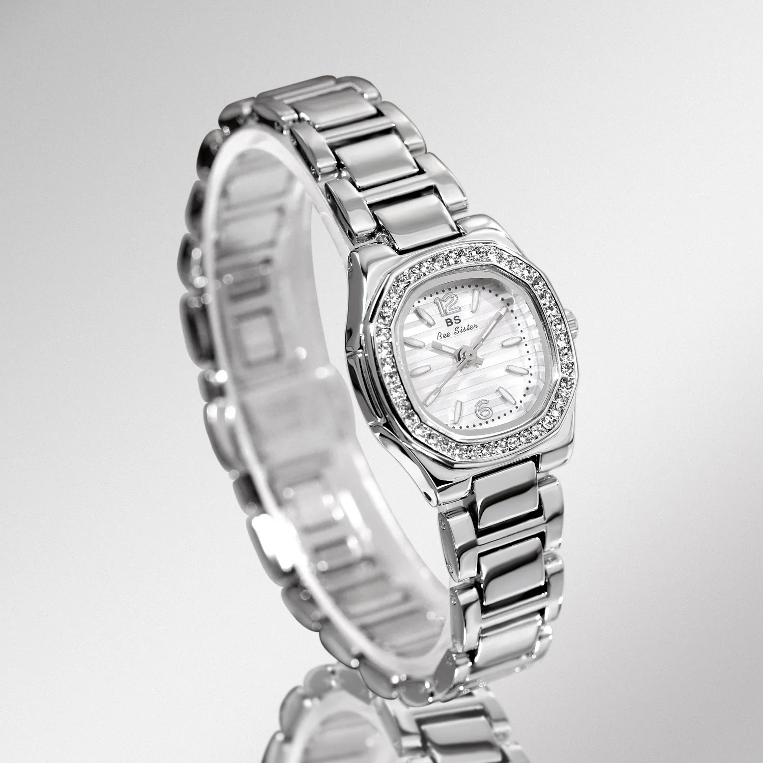 Luxury Waterproof Stainless Steel Quartz Watch for Women High Quality Elegant Female Watches Relogio Feminino