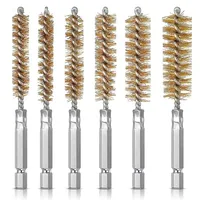 New 8-19mm Wire Tube Machinery Cleaning Brush Rust Cleaner Washing Polishing  For Automotive Manufacturing Processing Industry