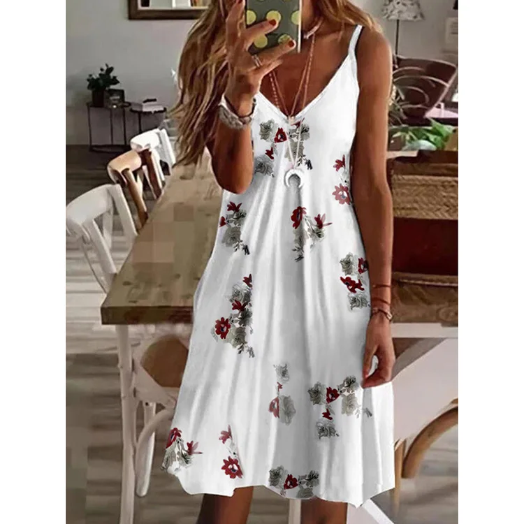 white christmas dresses Ready for the Beach Striped Midi Dress – Jolie Vaughan Boutique main image 0