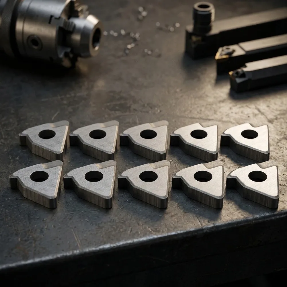 Effective Cutting Resistance Management 14.7mm X 13.6mm X 3.2mm CNC Thread Shim Hollow Workspace Application Tool Life Extension