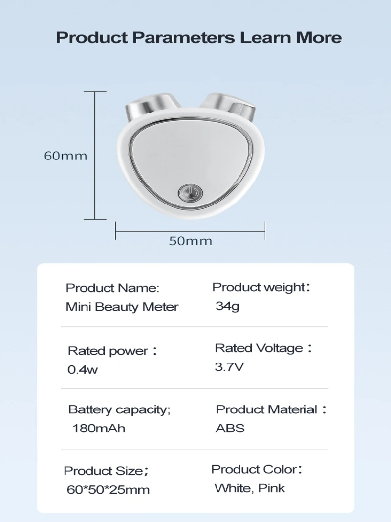 Beauty trument face microcurrent V face lifting massage trument thin face beauty trument