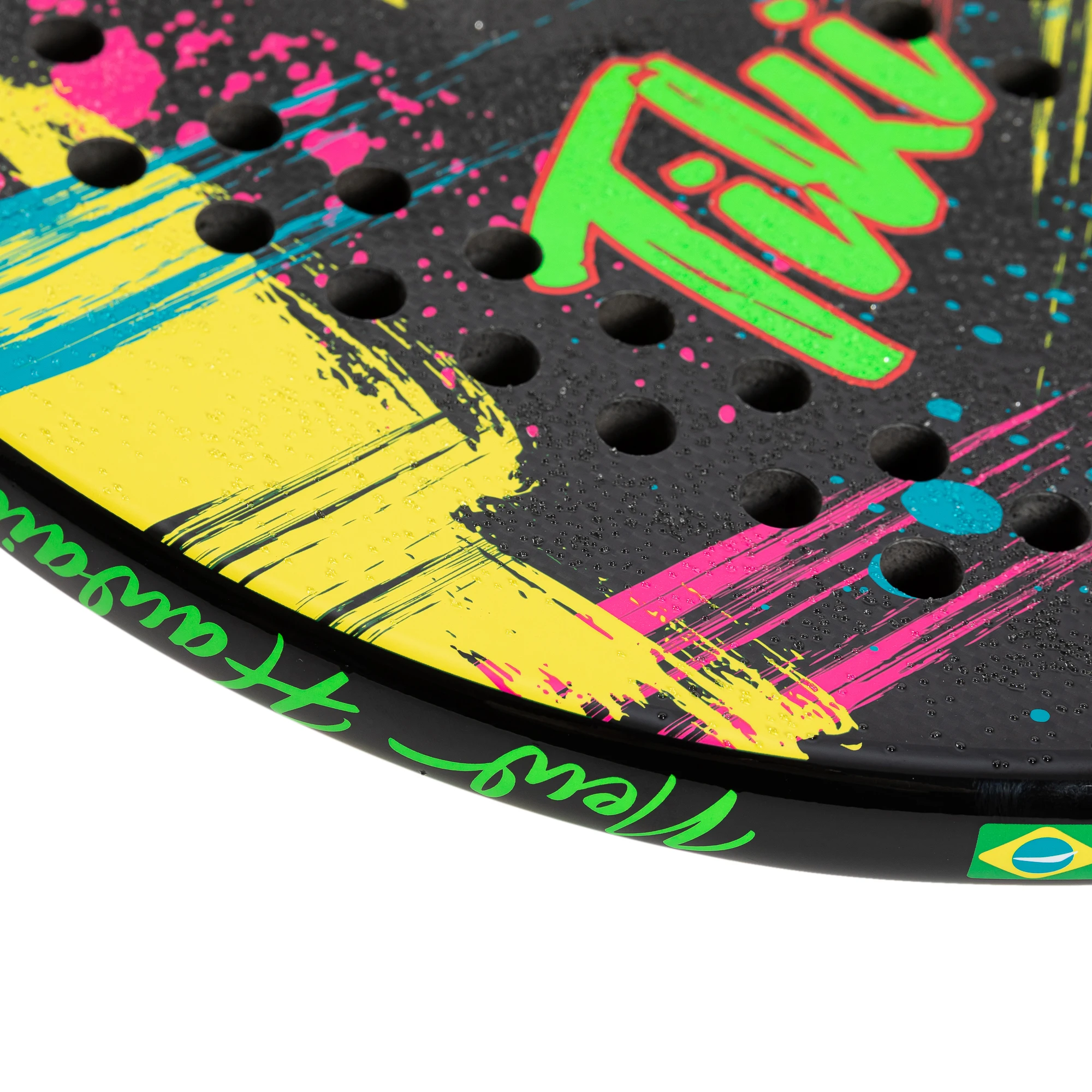 3K 100% Carbon Fiber Rough Surface Beach Tennis Racket