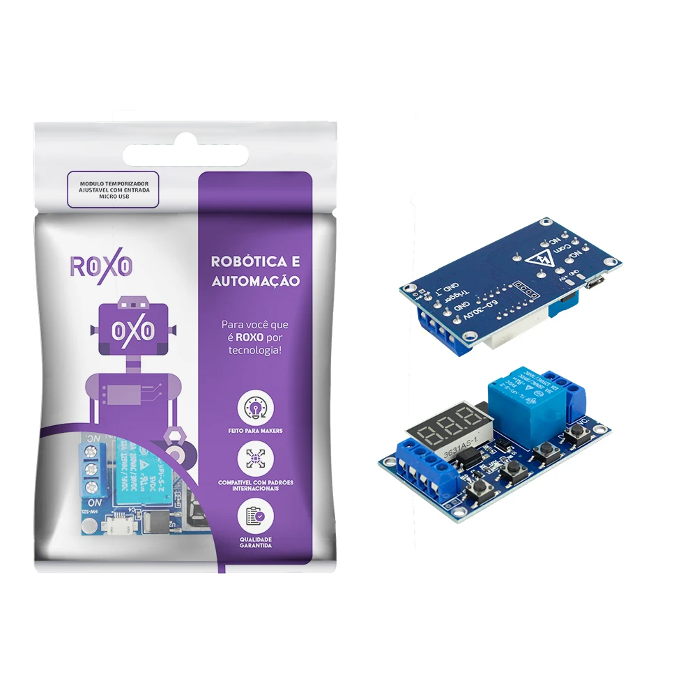 Adjustable Timer Module With Micro USB Input-RoXo