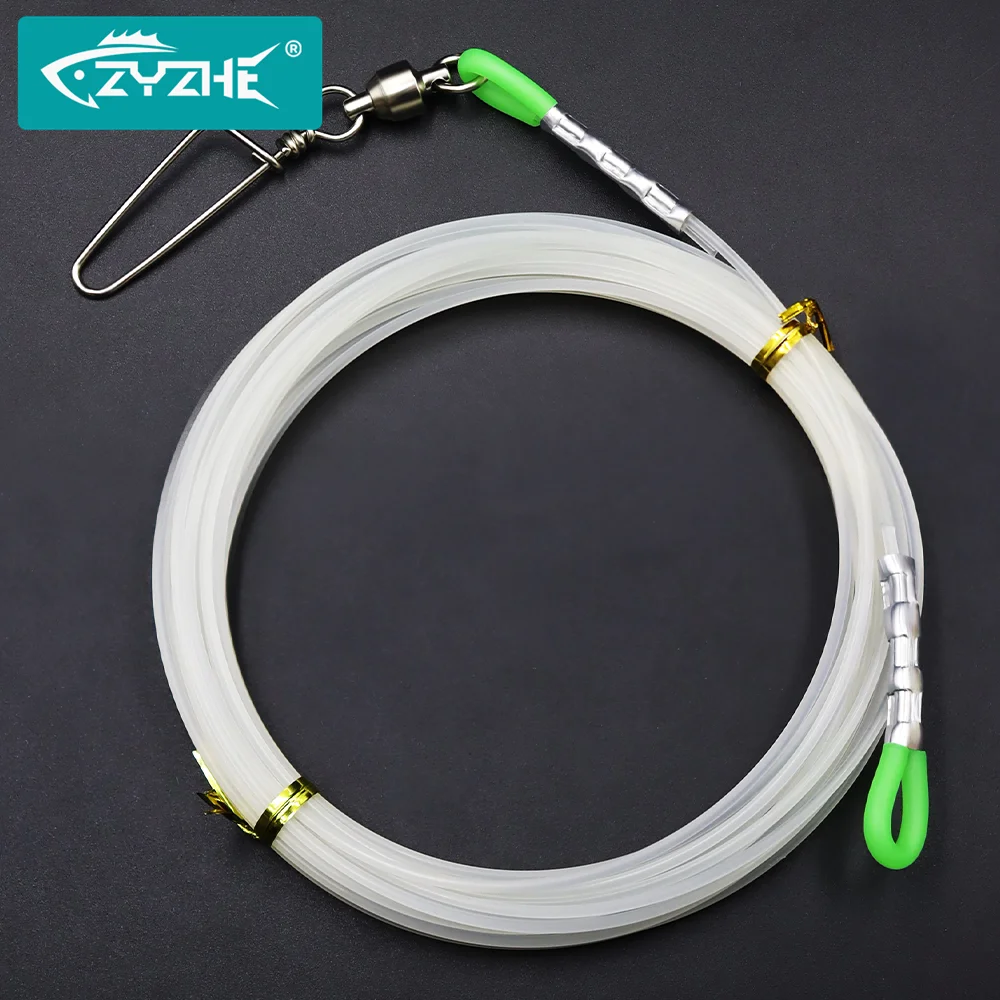 ZYZHE 1/3pcs Sea Fishing Leader 8m/26.25ft Length Force 250/300LB Boat Fishing Leader Line Trolling Fishing Rigs