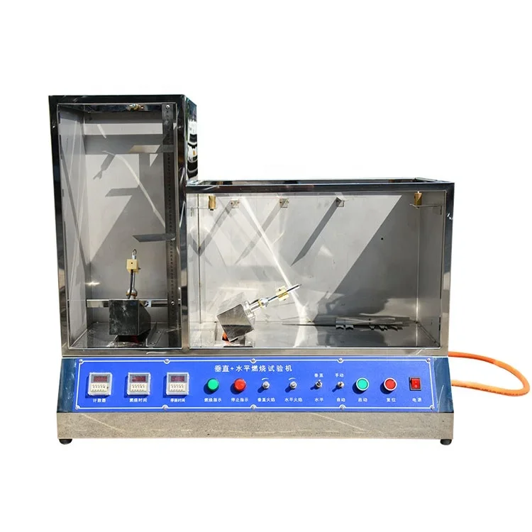 

Horizontal Vertical 45 Degree Flammability Tester Machine for Fabric