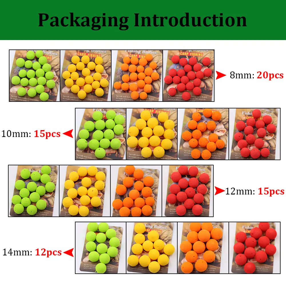 Method Feeder Carp Fishing Bait Boilies Hair Hook Rig Fishing Accessories Pop Up Carp Lure Floating Terminal Tackle For Fishing