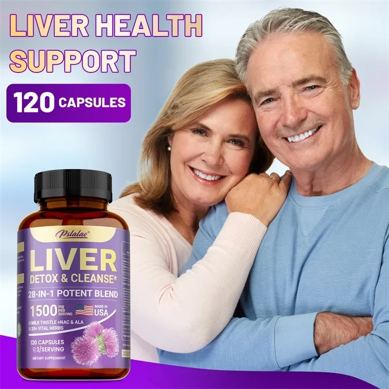 28-in-1 Liver Cleanse Detox & Repair - with Artichoke, Dandelion, for Kidney Health, Liver Cleanse, Detox & Repair - Image 6