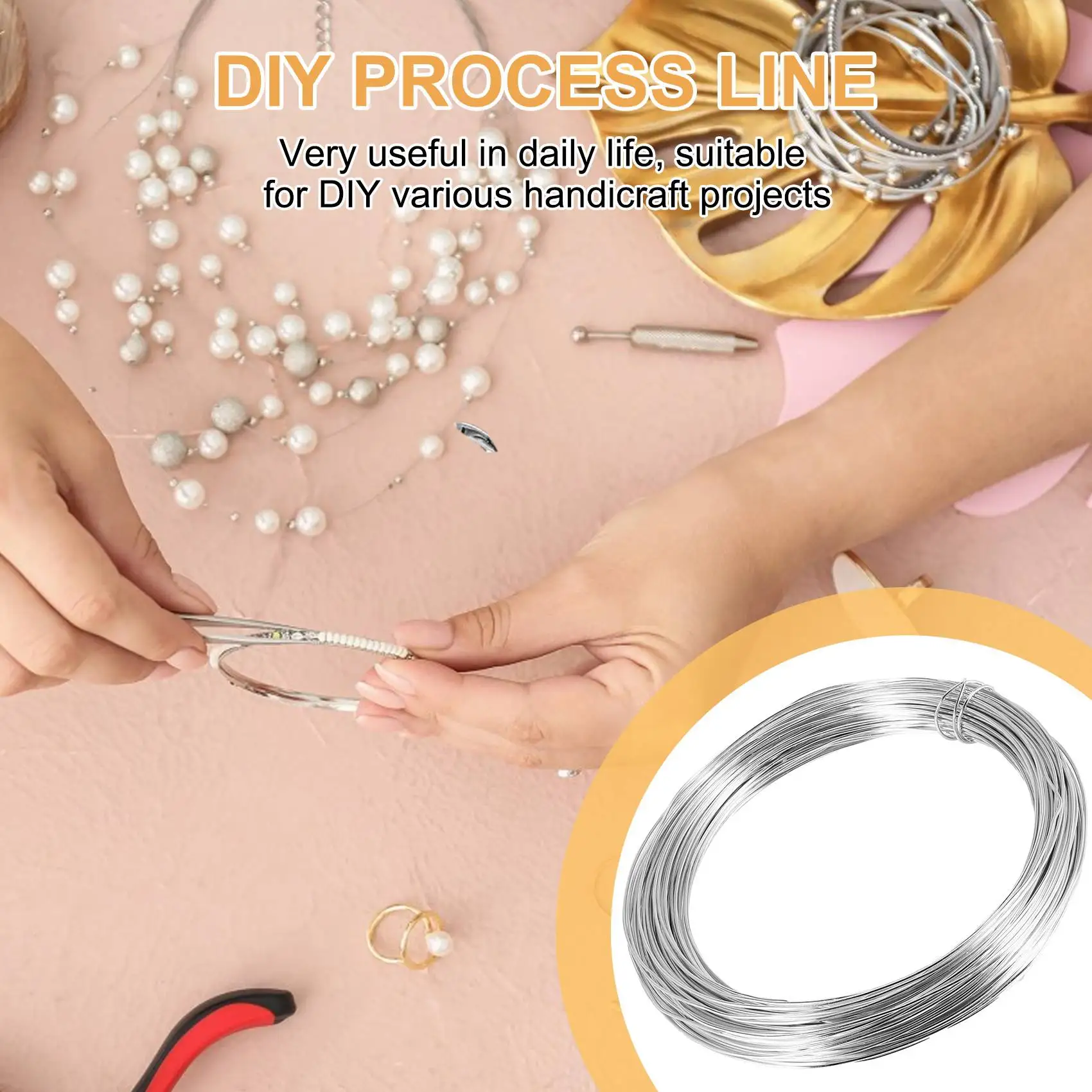 

1 Roll Of Aluminum Craft Wire Silver For Jewellery Craft, Modelling Making Armatures And Sculpture 2Mm X 55M-New