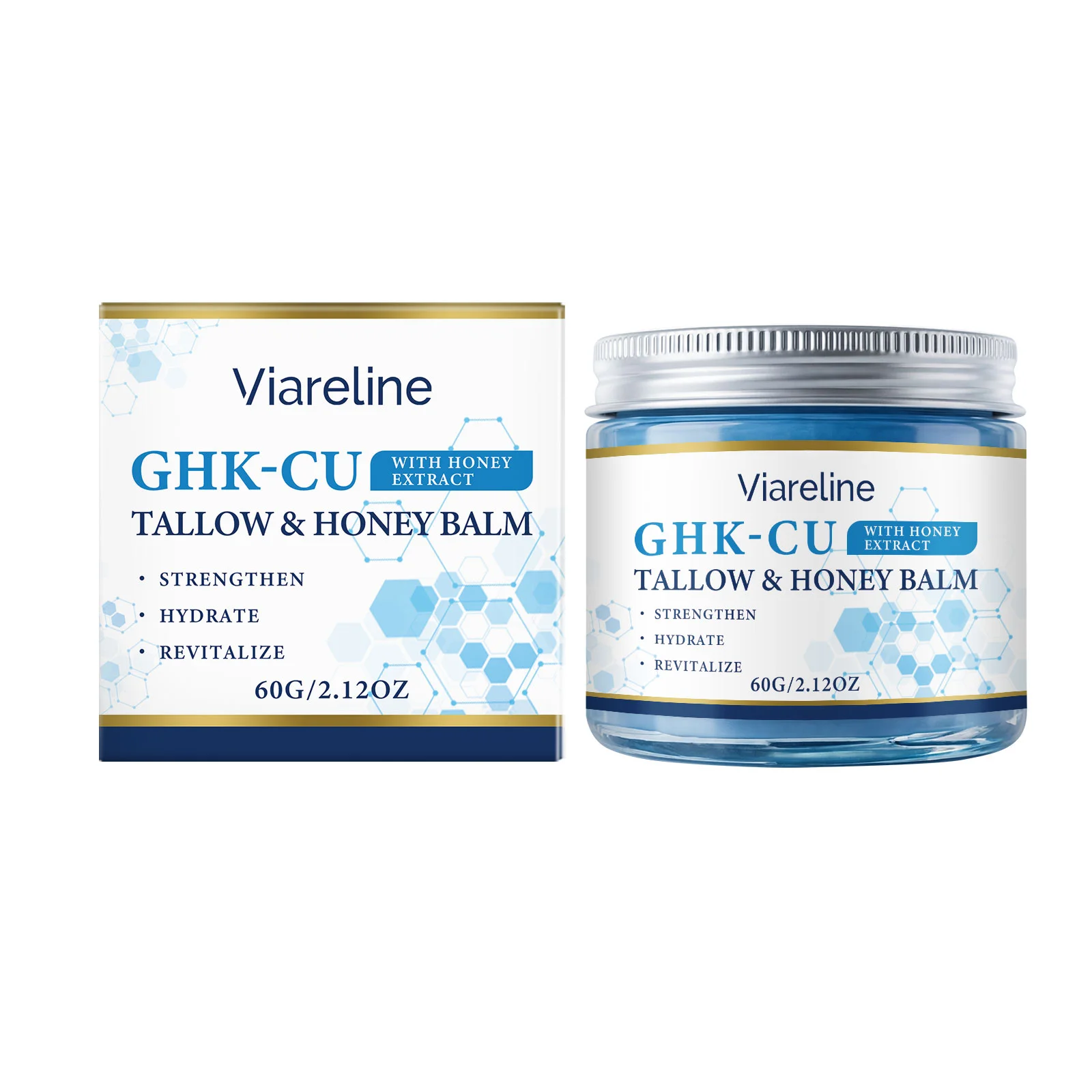 Copper Peptides Beef Tallow Balm Enhance Elasticity Repair Roughness Deep Hydration Fade Fine Lines Skin Revitalizing Face Cream