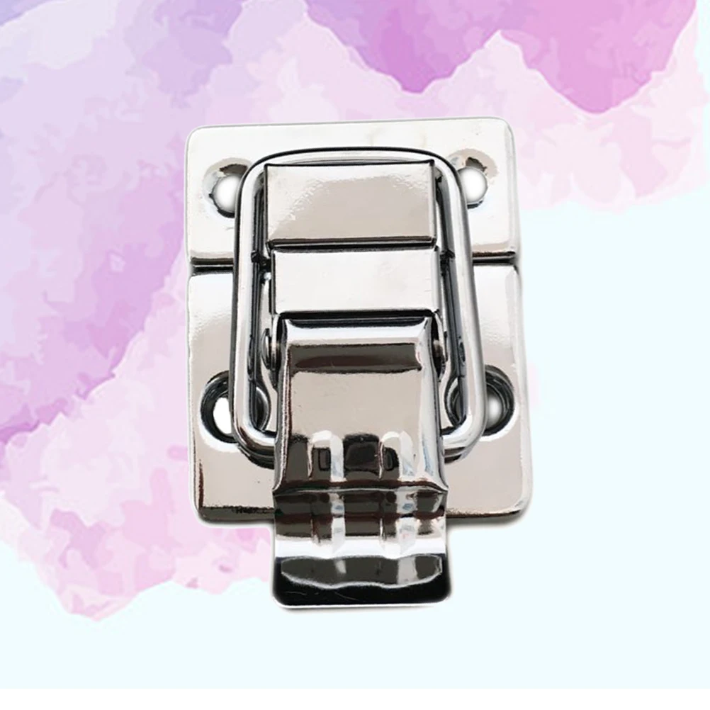 

Toolbox Buckle Hardware Latch Chest Lock Case Spring Hasps Iron Cabinet Fastener Heavy Duty Replacement for Drawer Belt