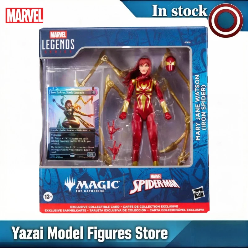 

Оригинальная фигурка Marvel Legends Series SPIDER-MAN MARY JANE WATSON (IRON SPIDER) — модель игрушки, подарок