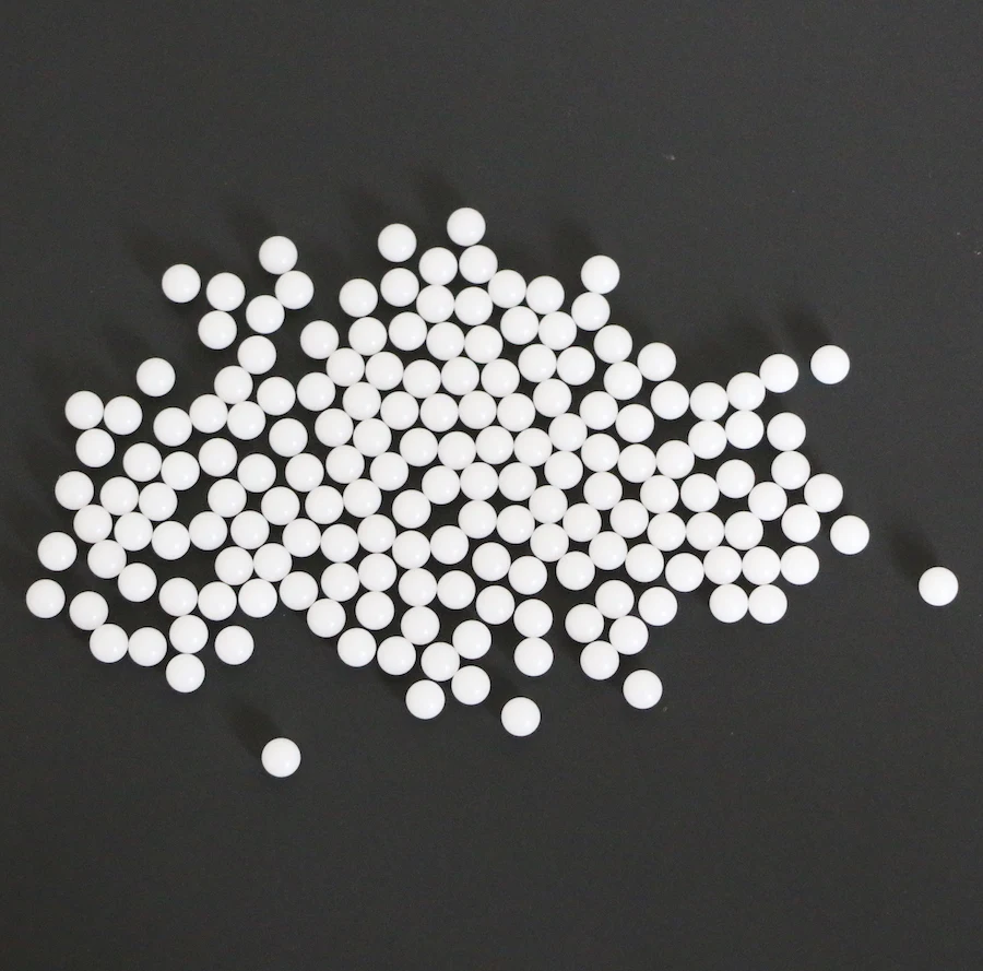 50 pezzi 3mm Delrin poliossimetilene (POM) /sfere solide in plastica Celcon per componenti valvole, applicazione cuscinetti