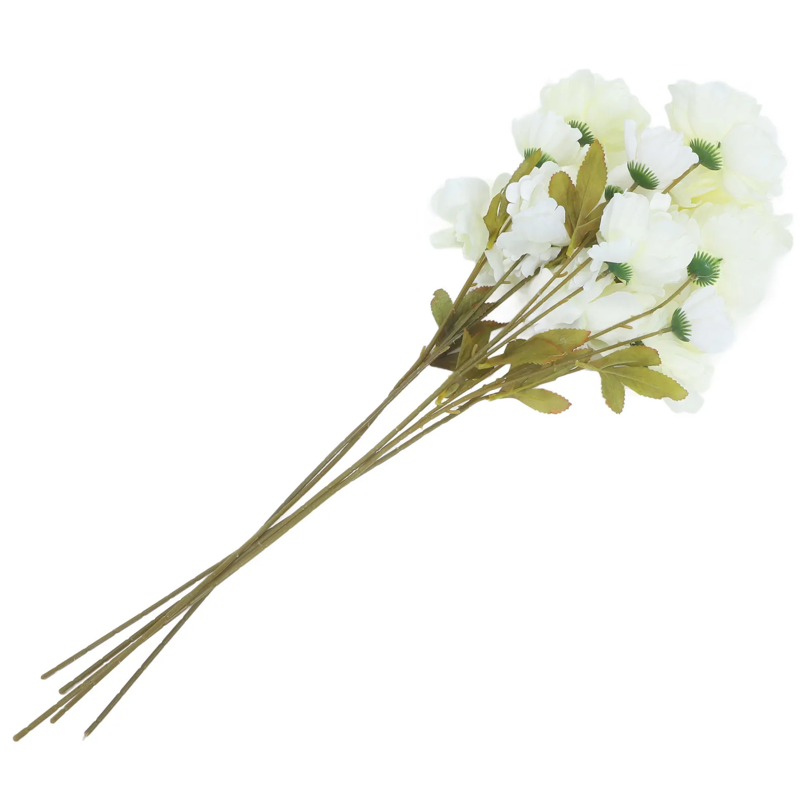 5 قطعة زهور الفاوانيا الاصطناعية واقعية وهمية الفاوانيا يختار جذع طويل لحفل الزفاف Diy بها بنفسك ديكور المنزل باقات الحفلات محاكاة زهرة