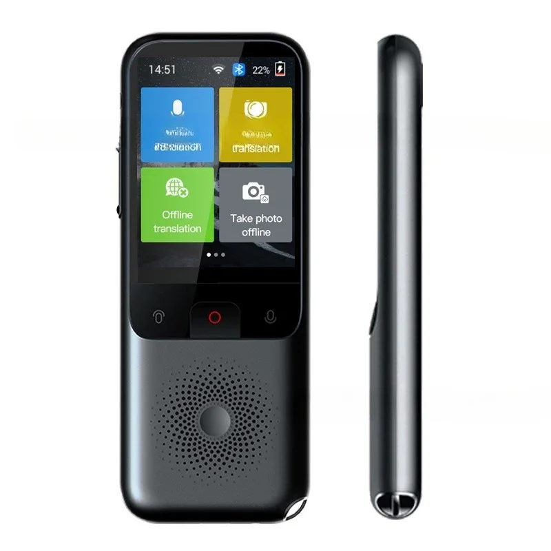 Intelligent and accurate offline voice translator Multilingual WIFI Photography and recording Smart language