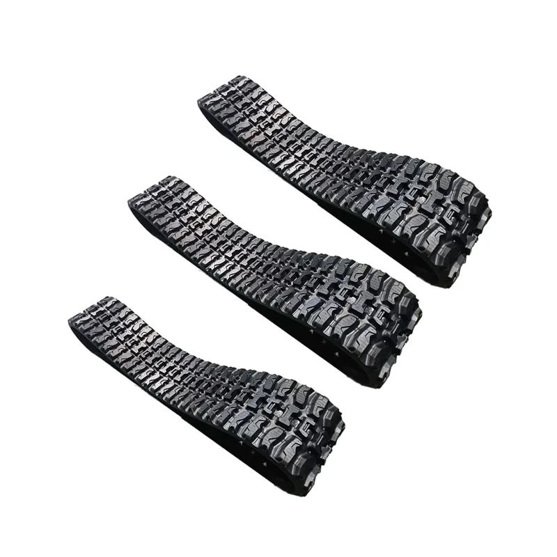 Shantui Mini Excavator  Bulldozer  Track 400x72.5x78 Tracks 400x72.5x76 Rubber Track for Kobelcofor Hitachi Komatsu Kubota