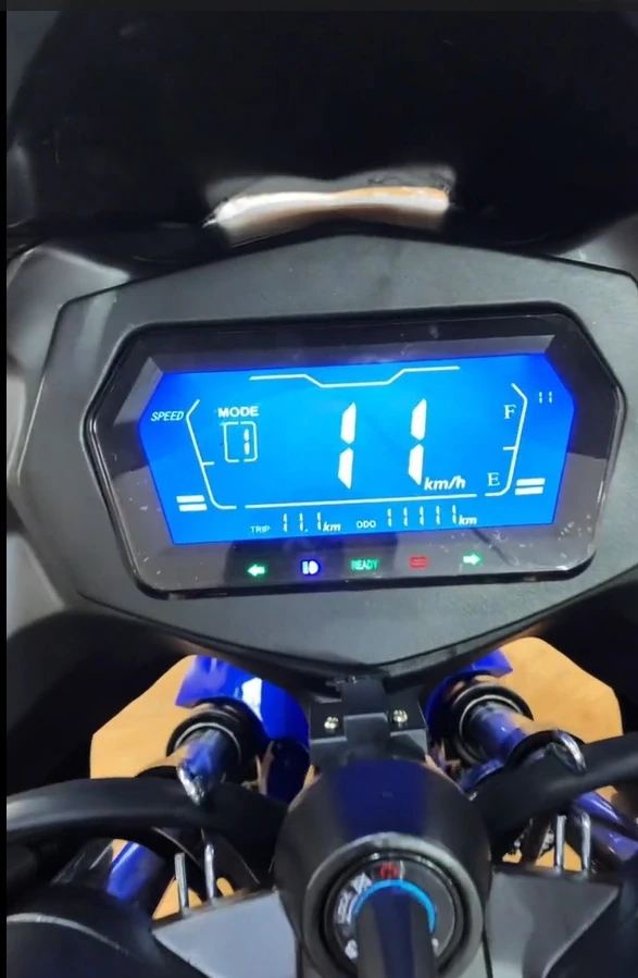 High Speed 3000W 72v Electric Motorcycle with Remote Controller for Adults