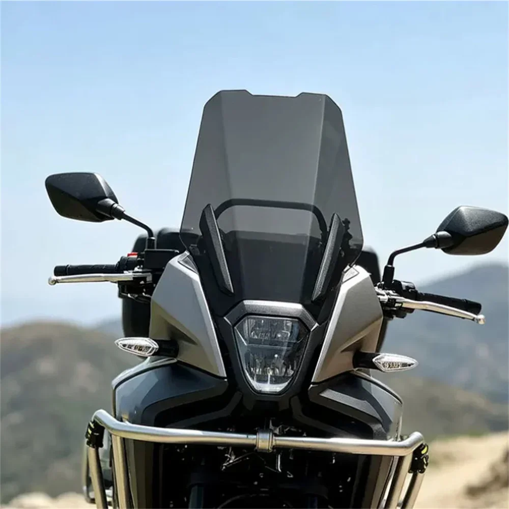 For Honda NX500 NX400 Motorcycle Windshield Deflector 54CM/59CM Windshield Deflector Windproof And Anti Shake Easy Installation