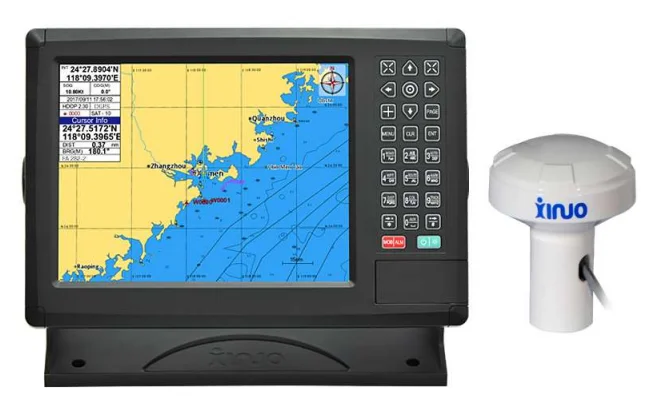 10.1 Inch Marine Fishing Navigation System GPS Chart Plotter Combine With AIS Transponder Class B