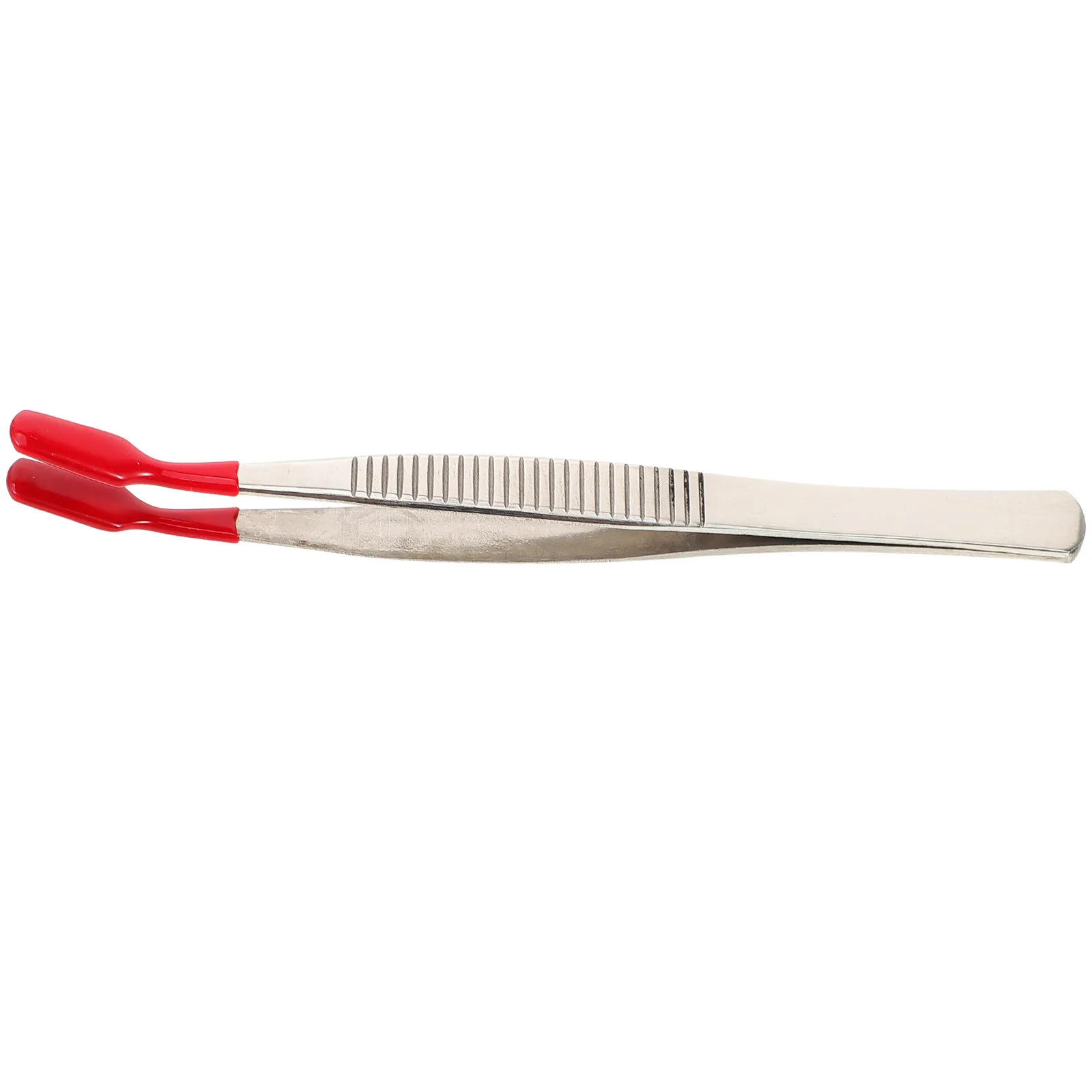 Stamp Tweezer Stainless Steel Burnished Edges Lightweight Handheld for Precision Stamp Collecting Jewel Crafting