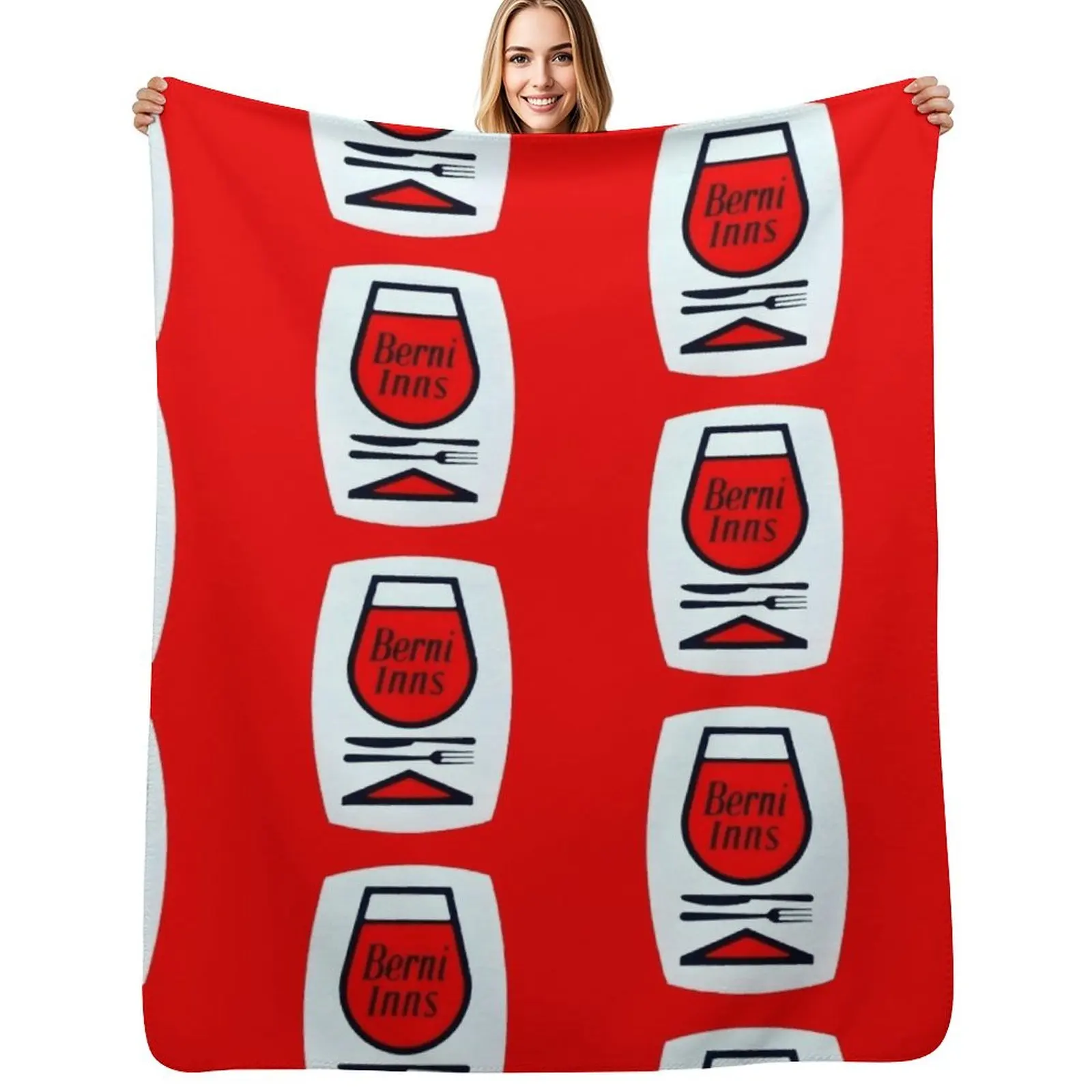 Berni Inn Throw Blanket Tourist Summer Beddings Sleeping Bag Winter beds Blankets For Baby Heavy Blankets