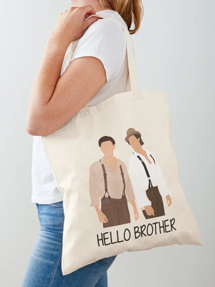 

The Salvatore Brothers Tote Bag reusable shopping bags Women's bags cloth bag woman shopping trolley bag