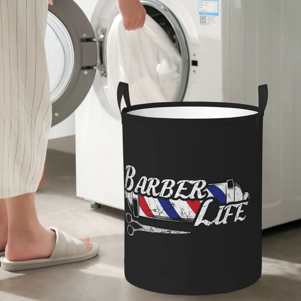 

Знак для парикмахерской, вход, складные корзины для белья, корзина для хранения грязной одежды, домашний органайзер, коробка