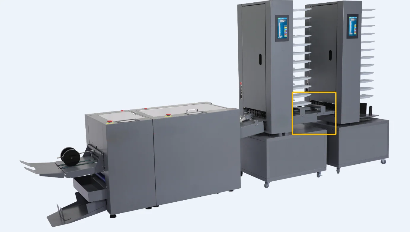 Picture 3: Automatic Paper Collator Machine High Efficiency Paper Collator A3/A4/A5 Paper Collator For Magazine Booklet Maker