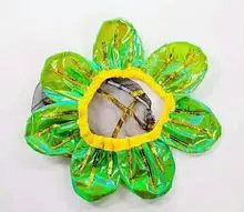 Детский головной убор с подсолнухом, милый головной убор с цветком для детского сада, танцевальная вечеринка, выпускной, детская забавная шляпа с подсолнухом