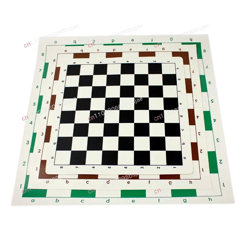 Planet Chess Board Small Medium Large PVC Portable Soft Rollable Leather Checkers Board Durable