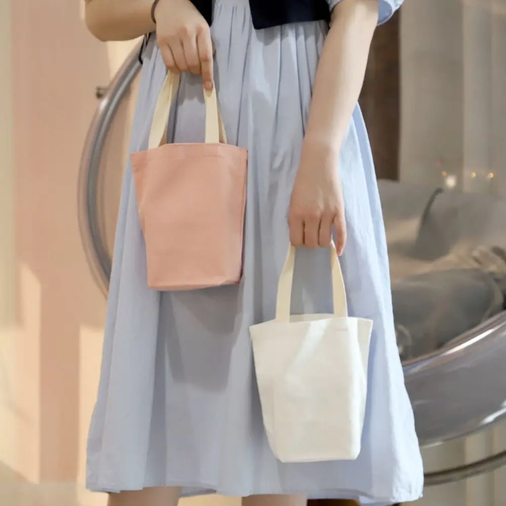 Bag Mini Bag Umbrella Handbags Temperament Coffee Milk Tea Bags Spring Day Picnic Bags Women Handbags Korean Style Canvas Bags