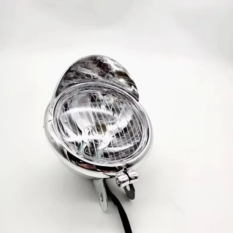 

Супер хромированные красные линзы, универсальные DC12V 72 48 для Dyna Softail Touring Sportster XL 88, противотуманные фары для мотоцикла, лампа для фар