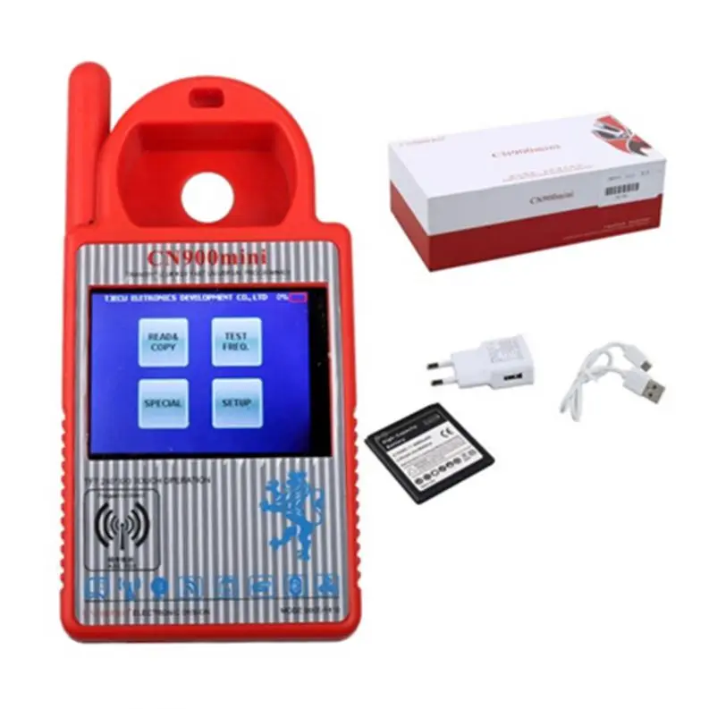 2025 CN900 Mini Transponder Key Programmer Super Model48 G Chips Newest English Software Diagnostic Tools for Cars