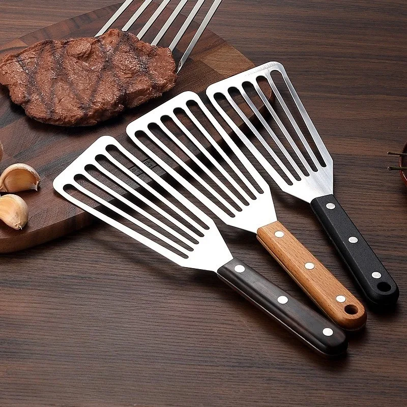 

Stainless steel spatula, Japanese cuisine, eel frying spatula tool, steak, pizza, grab pancake, pancake, fruit spatula