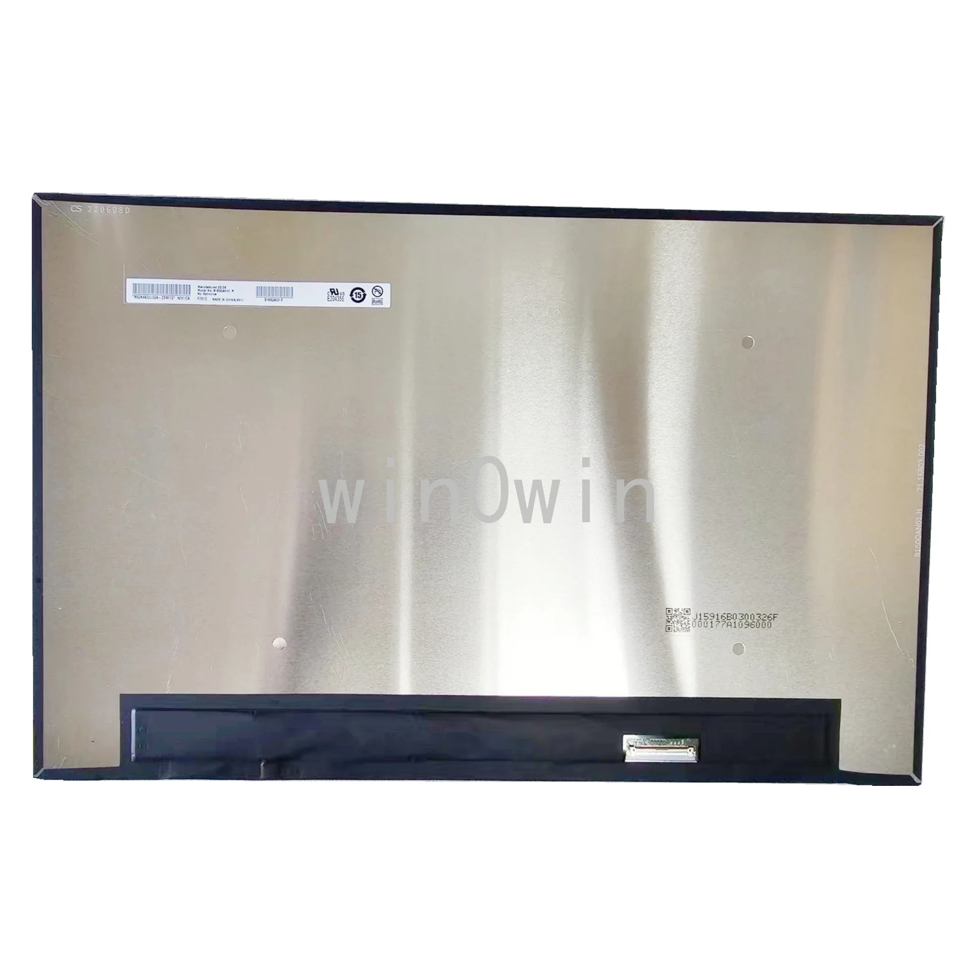 B160QAN01.R 16.0 inch LCD LED Screen Display IPS Panel QHD 3072x1920 60Hz EDP