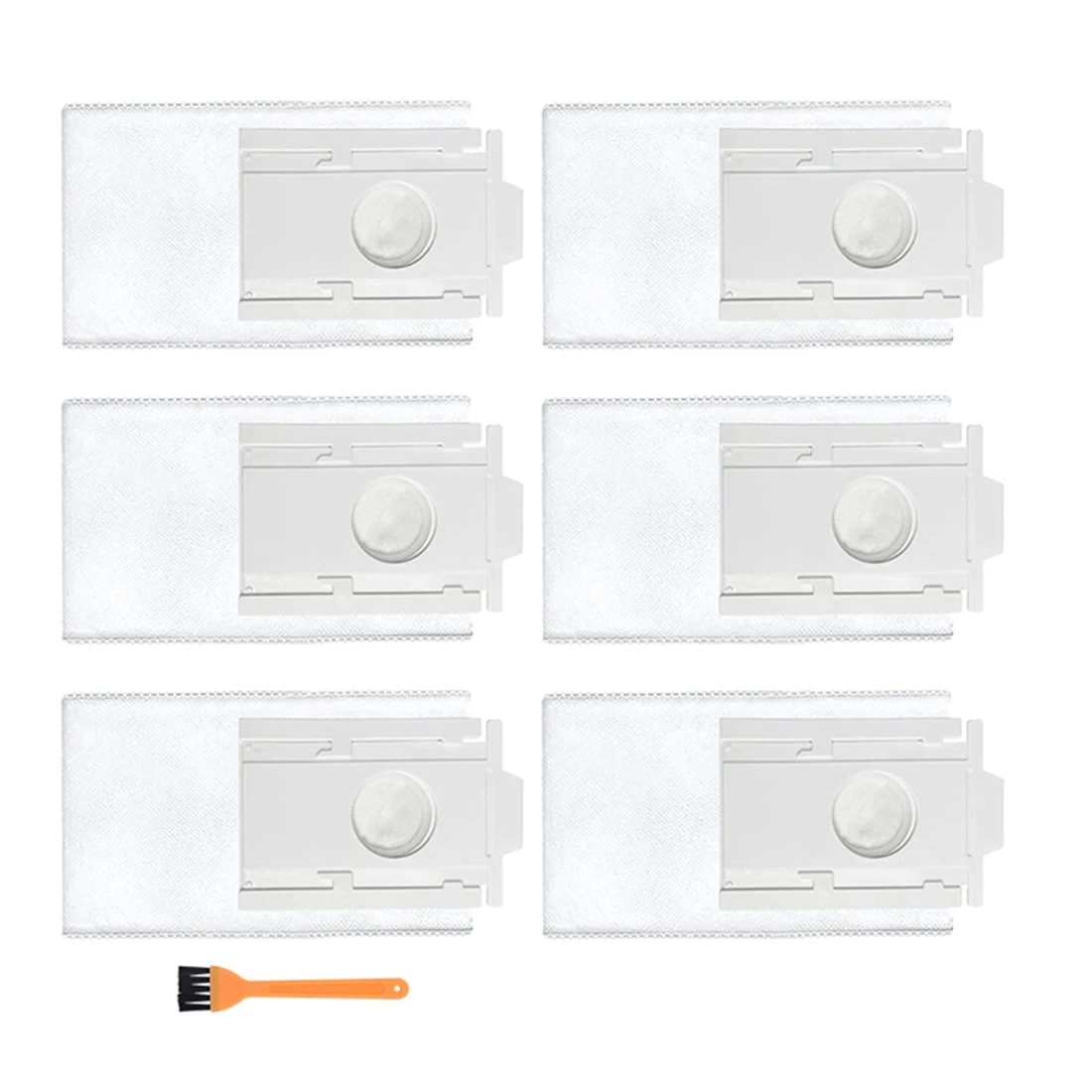 7PCS Vacuum Cleaner Dust Bags for Samsung VCA-RDB95 Jet Bot+ Jet Bot AI+ Robot Vacuum Clean Station Accessories Parts