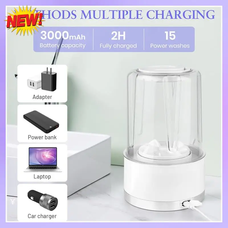 

T24C Washing Machine Rechargeable Washing Machine 3000 Mah Compact Deep Cleaning Underwear Suitable For Apartments