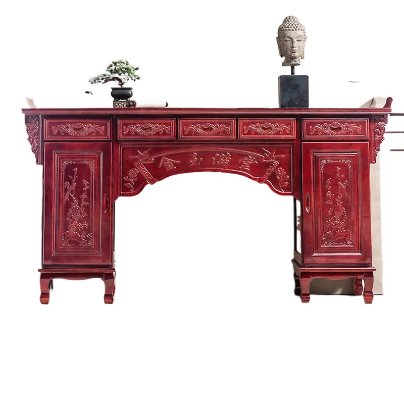 LH household economical solid wood modern style shrine shrine cabinet tribute table