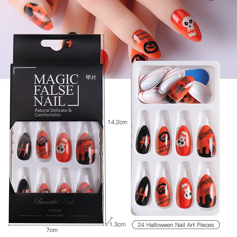 halloween nail art mink lashes fake nails eyelash extension fake eyelashes makeup for women makeup accessories draculaura nails