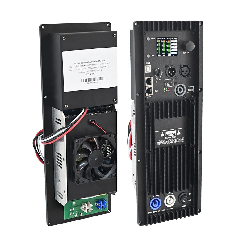 DM10 Class D 900W+900W 8Ω Active Line Array Speaker Plate Power Amplifier Amp Module With Dsp
