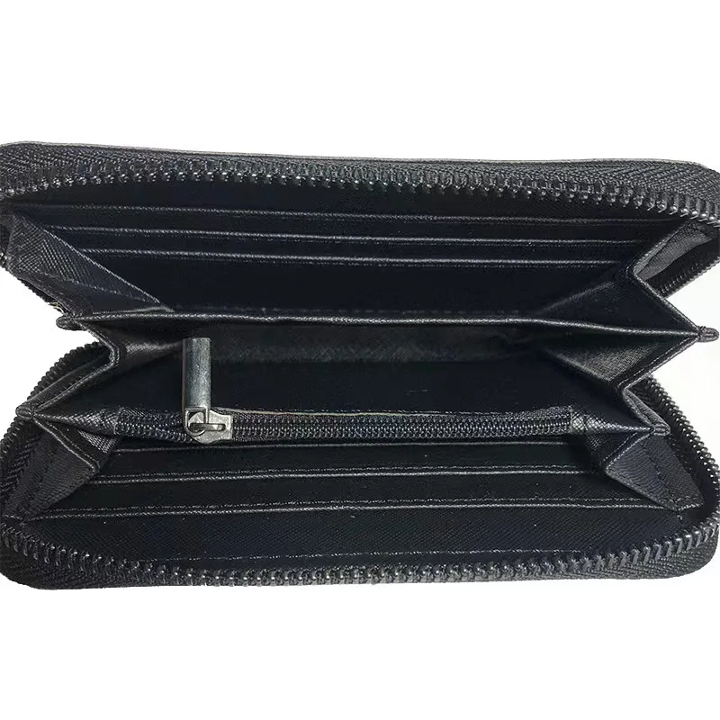 Noctilucent Luminous Geometry Long Wallet Women\'s Money Clip Clutch Bag Brand Female Purse