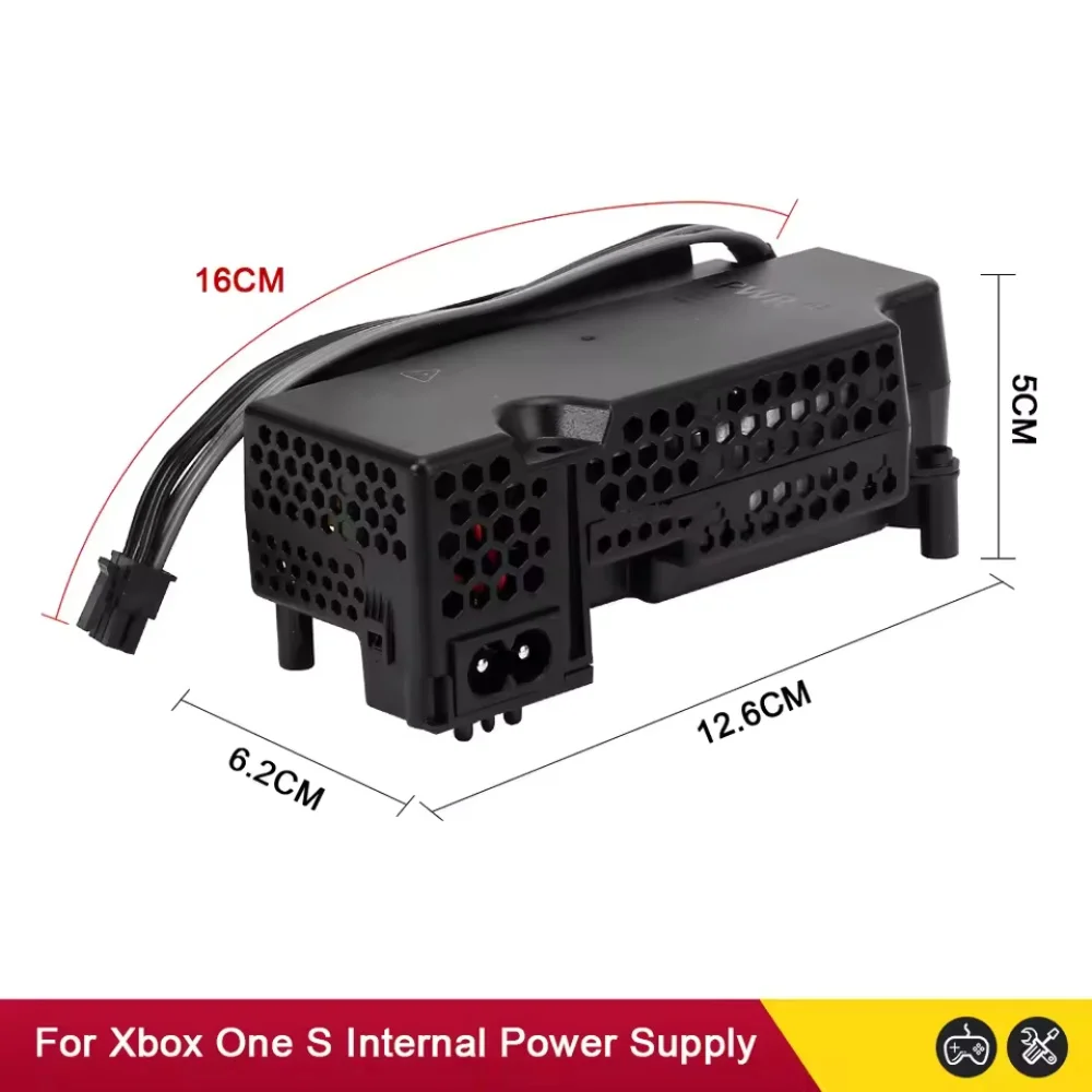Новый сменный адаптер переменного тока для Xbox One S N15-120P1A для тонкого зарядного устройства для консоли Xbox One N15-120P1A 100 В-240 В